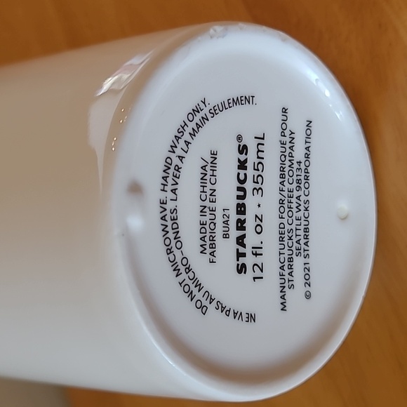 STARBUCKS 2021 Siren Mermaid Logo Ceramic Travel Tumbler With Lid - Picture 11 of 16